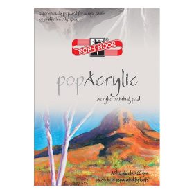   Rajztömb KOH-I-NOOR Pop Akrilic A/3 speciális papírból 400 g 10 lapos