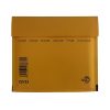 Légpárnás tasak CD szilikonos barna 165x180mm
