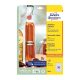 Etikett AVERY L5086  40x20mm ovális visszaszedhető 10 íves