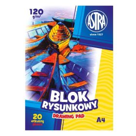 Rajztömb ASTRA PAP A/4 120 g 20 lapos