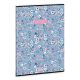 Füzet sima ARS UNA A/4 40 lapos Extra kapcsos Pearl Blossom Blue