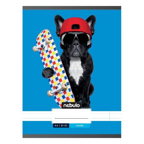 Füzet vonalas NEBULO A/4 32 lapos 81-32 Xtreme 12 darabos