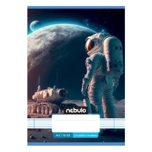 Füzet vonalas NEBULO A/5 32 lapos 16-32 2.osztályos Vagány 16 darabos