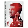 Spirálfüzet vonalas LIVERPOOL A/4 70 lapos