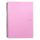 Spirálfüzet vonalas PASTELINI A/4 60 lapos pink