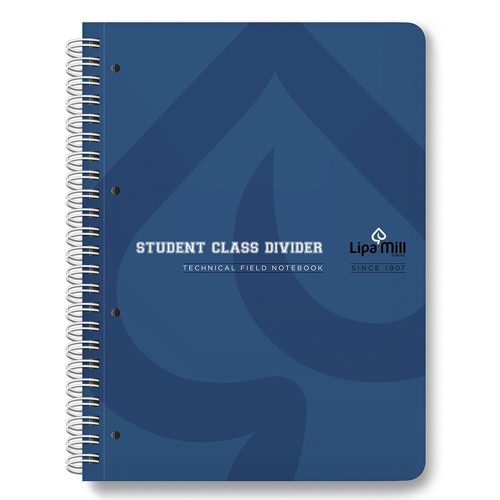 Spirálfüzet LIPAMILL A/4 100 lapos technikai