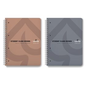 Spirálfüzet LIPAMILL A/4 100 lapos humán