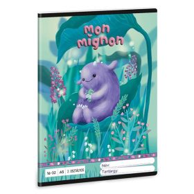   Füzet vonalas ARS UNA A/5 32 lapos 16-32 2.osztályos Mon Mignon