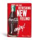 Füzet sima LIPAMILL A/4 40 lapos Coca Cola