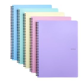   Spirálfüzet vonalas PASTELINI A/5 60 lapos vegyes színekben