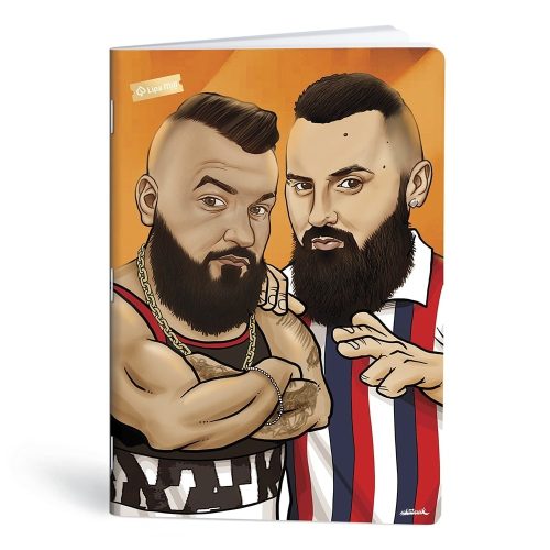 Füzet vonalas LIPAMILL A/4 40 lapos Pop icons