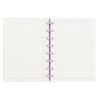 Spirálfüzet vonalas OXY lego design A/5 80 lapos lila