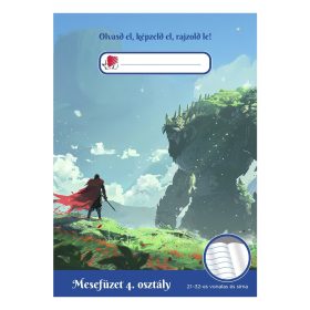   Olvasónapló-mesefüzet ICO Süni A/5 32 lapos IV. osztály fiú