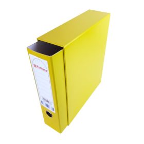 Iratrendező tokos FORTUNA A/4 75 mm sárga