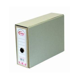 Iratrendező tokos CLARISSA A/5 75 mm natúr