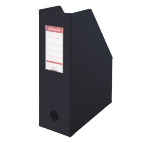   Irattartó papucs ESSELTE 100 mm karton összehajtható fekete