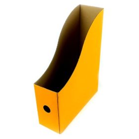   Irattartó papucs FORTUNA 80 mm karton összehajtható narancs