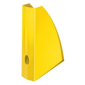   Irattartó papucs LEITZ Wow 60 mm műanyag metálfényű sárga