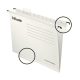 Függőmappa ESSELTE Classic A/4 karton újrahasznosított fehér 25 darabos