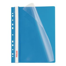 Gyorsfűző ESSELTE lefűzhető kék 10 darabos