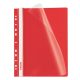 Gyorsfűző ESSELTE lefűzhető piros 10 darabos