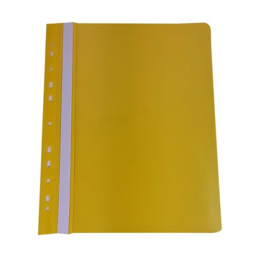 Gyorsfűző FORTUNA A/4 műanyag lefűzhető sárga