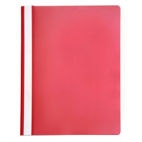 Gyorsfűző OPTIMA A/4 műanyag piros