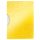 Gyorsfűző LEITZ Wow Colorclip A/4 sárga