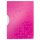 Gyorsfűző LEITZ Wow Colorclip A/4 rózsaszín