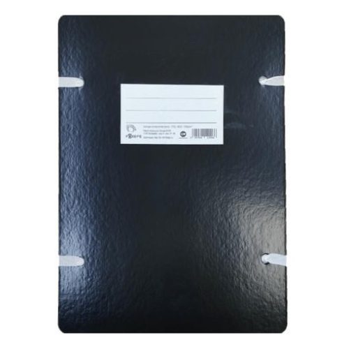 Irományfedél szalagos CLARISSA 1050 g fekete