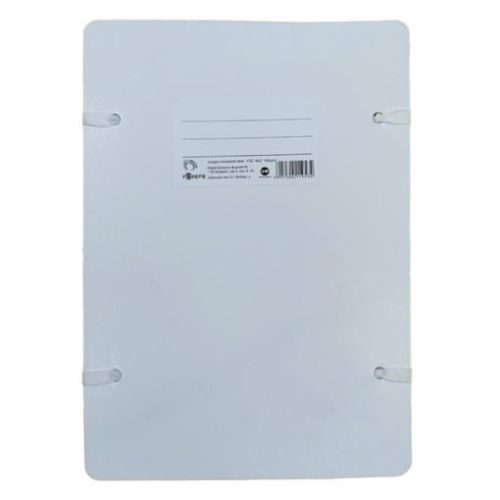 Irományfedél szalagos CLARISSA 1050 g fehér