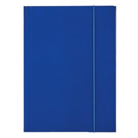 Gumis mappa ESSELTE Economy sötétkék