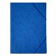 Gumis mappa A/4 prespán kék 345 g