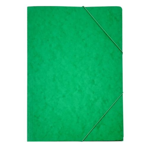 Gumis mappa A/4 prespán zöld 345 g