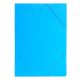Gumis mappa A/4 prespán világoskék 345 g