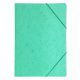 Gumis mappa A/4 prespán világoszöld 345 g