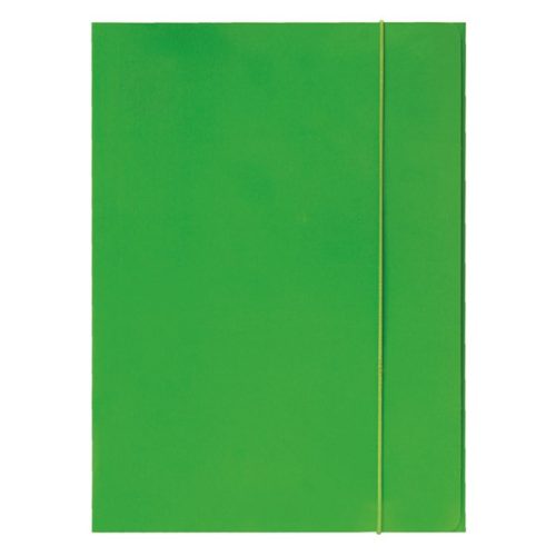 Gumis mappa OPTIMA A/4 fluo zöld 600 g