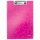 Felírótábla LEITZ Wow A/4 kemény műanyag fedeles rózsaszín