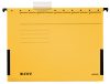 Függőmappa oldalvédelemmel LEITZ Alpha Standard A/4 karton sárga 25 darabos