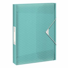 Gumis mappa ESSELTE Colour Breeze Jumbo A/4 25mm PP kék