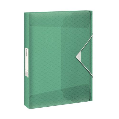 Gumis mappa ESSELTE Colour Breeze Jumbo Plus A/4 40mm PP zöld