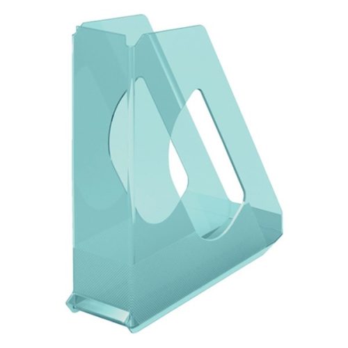 Irattartó papucs ESSELTE Colour Breeze 68mm műanyag áttetsző kék