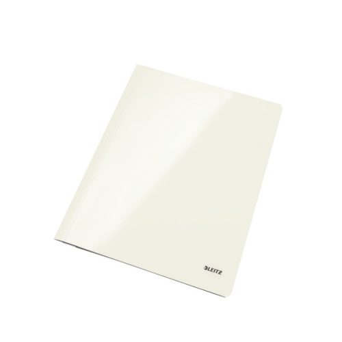 Gyorsfűző LEITZ metálfényű fehér