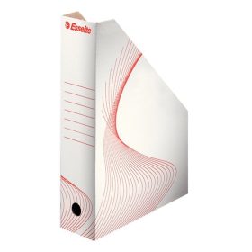   Irattartó papucs ESSELTE 80 mm karton összehajtható fehér