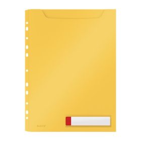   Lefűzhető genotherm LEITZ Cosy Privacy Jumbo A/4 200 mikron melegsárga 3 darabos