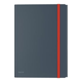   Gumis mappa LEITZ Cosy A/4 műanyag extra belső zsebes bársonyszürke