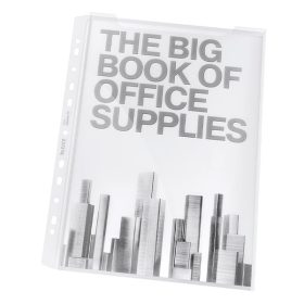   Lefűzhető genotherm LEITZ Jumbo A/4 180 mikron víztiszta 5 darabos