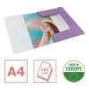 Gumis mappa ESSELTE Colour Breeze A/4 karton levendula