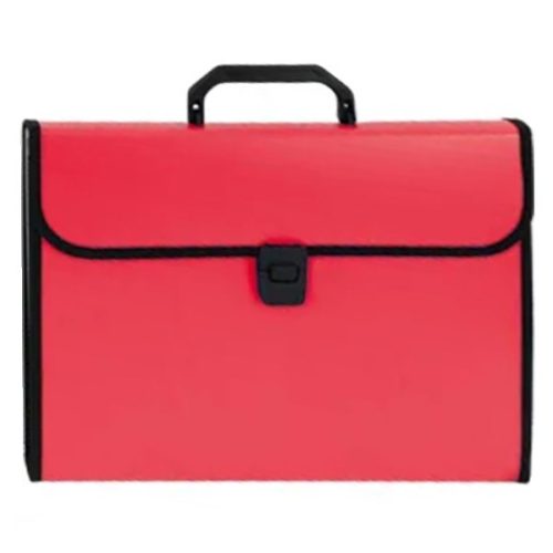 Irattartó táska EAGLE 12 részes harmónikás piros