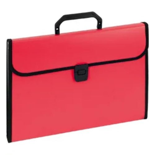 Irattartó táska EAGLE 12 részes harmónikás piros